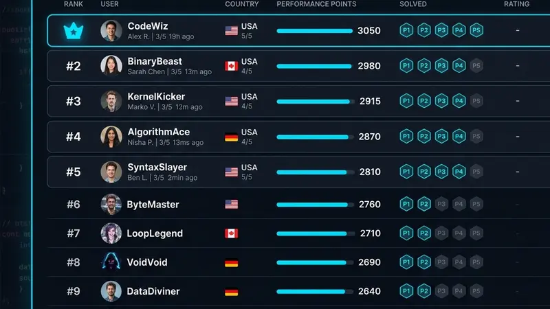 ContestPlatform - Preview